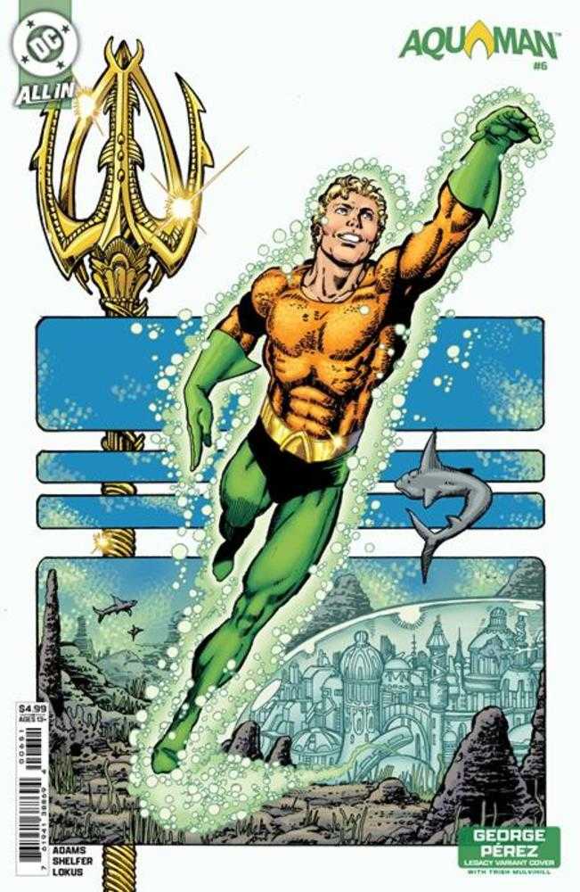 Aquaman #6 Cover D George Perez Legacy Card Stock Variant (Online Order Only)