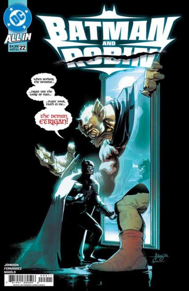 Batman And Robin #22 Cover A Javier Fernandez (Online Order Only)