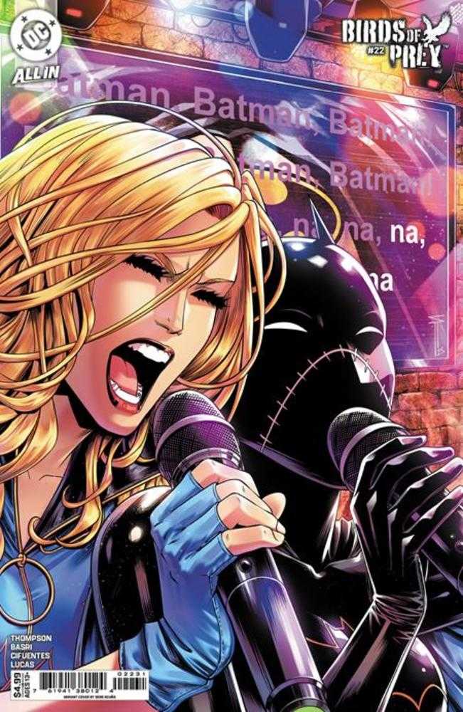Birds Of Prey #22 Cover C Serg Acuna Card Stock Variant (Online Order Only)
