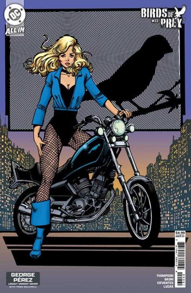 Birds Of Prey #22 Cover D George Perez Legacy Card Stock Variant (Online Order Only)
