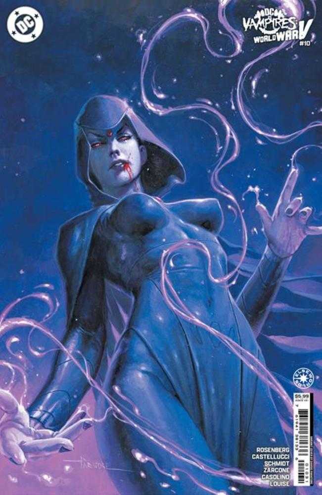 DC vs Vampires World War V #10 (Of 12) Cover B Davide Paratore Card Stock Variant (Online Order Only)