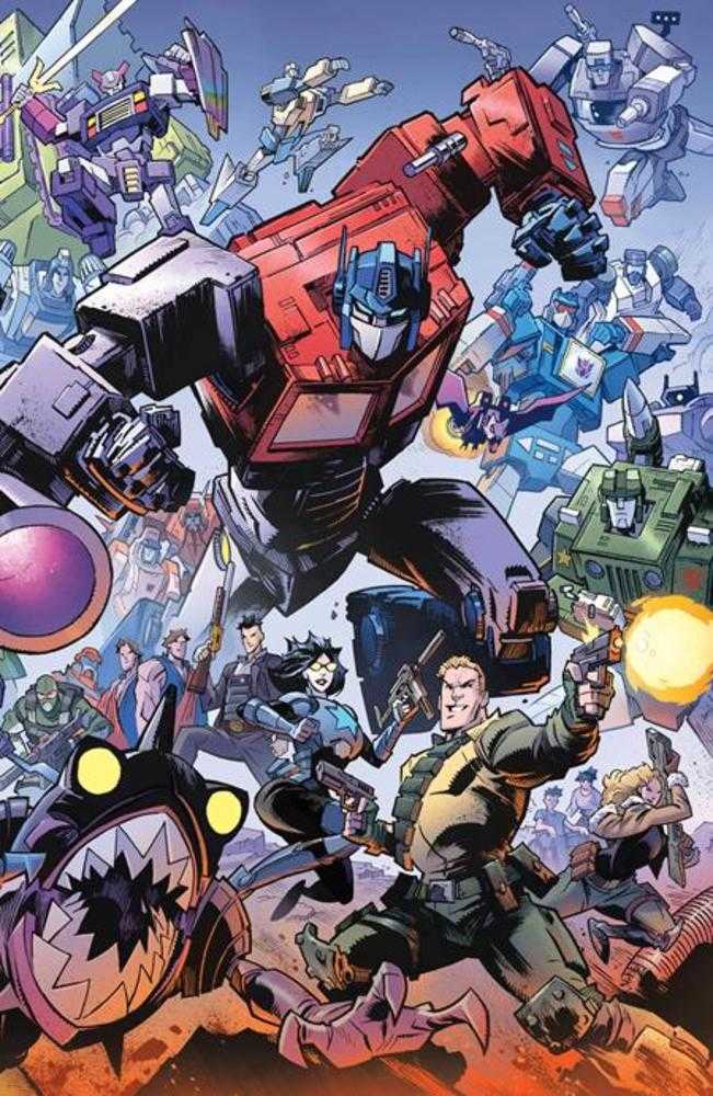 G.I. Joe #8 Cover G Jason Howard Energon Universe Second Anniversary Variant (Online Order Only)