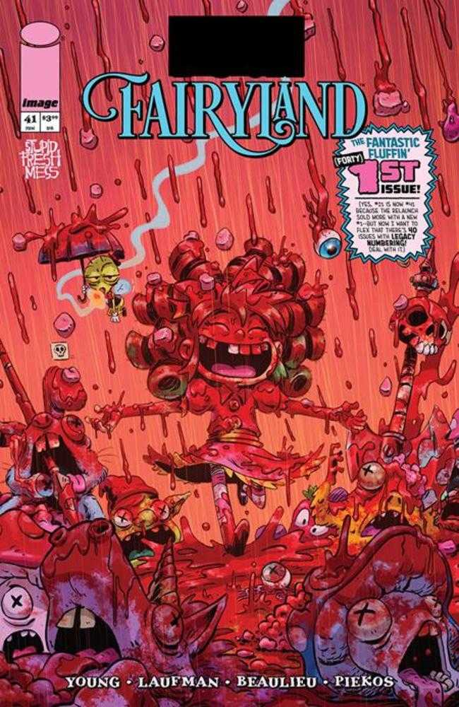 I Hate Fairyland #41 Cover B Derek Laufman & Jean Francois Beaulieu F*Ck (Uncensored) Fairyland Variant (Mature) (Online Order Only)