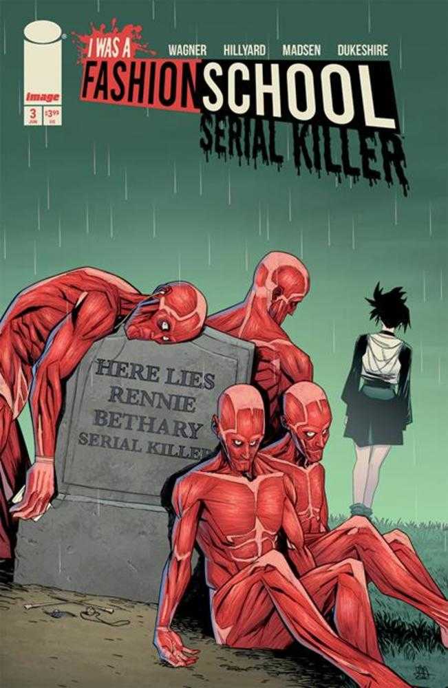 I Was A Fashion School Serial Killer #3 (Of 5) Cover A Daniel Hillyard & Michelle Madsen Blood Stitches (Mature) (Online Order Only)