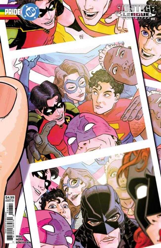 Justice League Unlimited #8 Cover E Hayden Sherman DC Pride Card Stock Variant (We Are Yesterday) (Online Order Only)