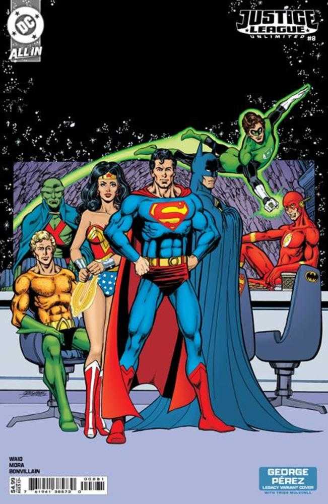 Justice League Unlimited #8 Cover F George Perez Legacy Card Stock Variant (We Are Yesterday) (Online Order Only)