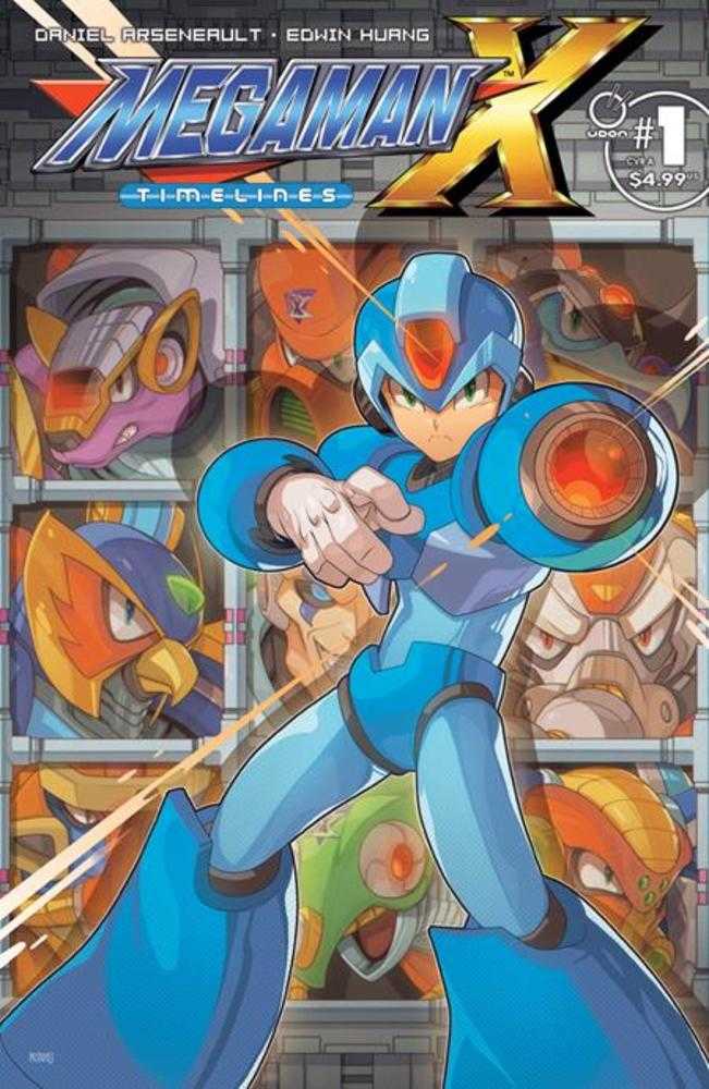 Mega Man X Timelines #1 (One Shot) Cover A Edwin Huang Previously Foc'D On 5/5/2025 (ONLINE ORDER ONLY)