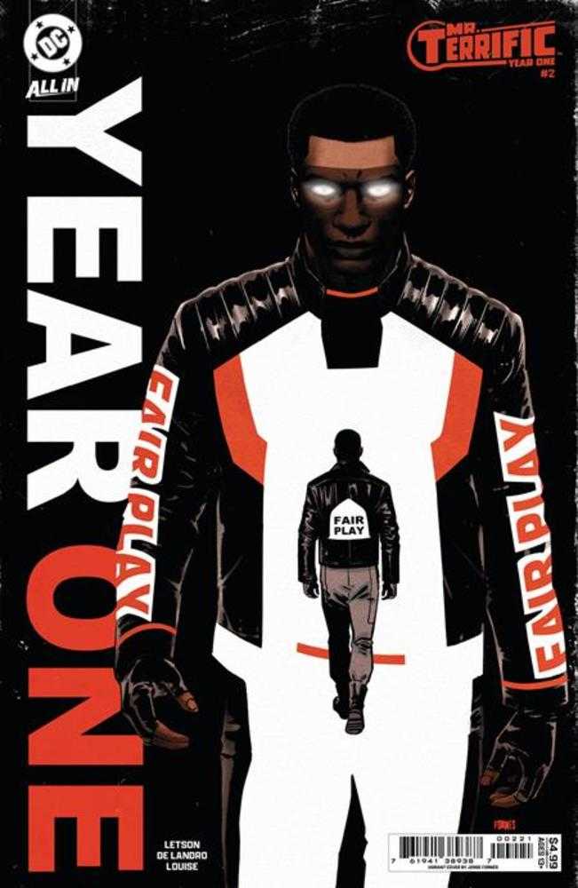 Mr Terrific Year One #2 (Of 6) Cover B Jorge Fornes Card Stock Variant (Online Order Only)