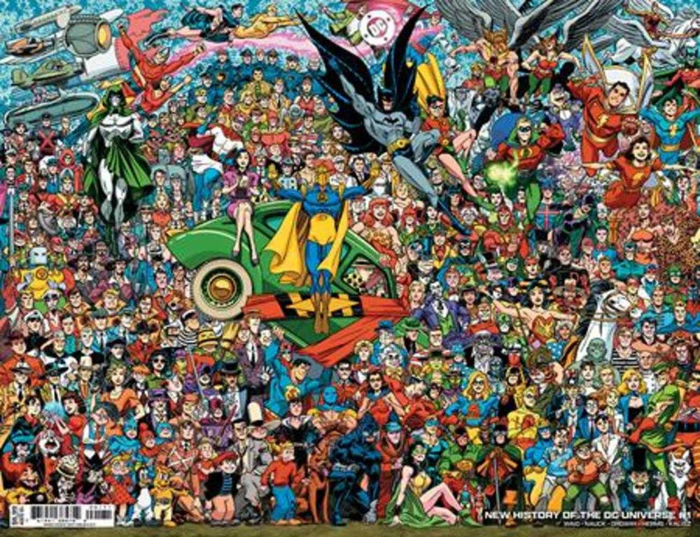 New History Of The DC Universe #1 (Of 4) Cover D Scott Koblish Legacy Wraparound Card Stock Variant (Online Order Only)