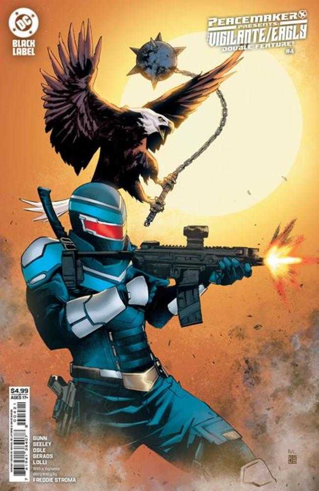 Peacemaker Presents The Vigilante Eagly Double Feature #4 (Of 5) Cover C Rafael De Latorre Card Stock Variant (Mature) (Online Order Only)