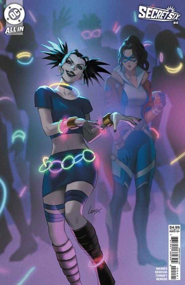 Secret Six #4 (Of 6) Cover B Lesley Leirix Li Card Stock Variant (Online Order Only)