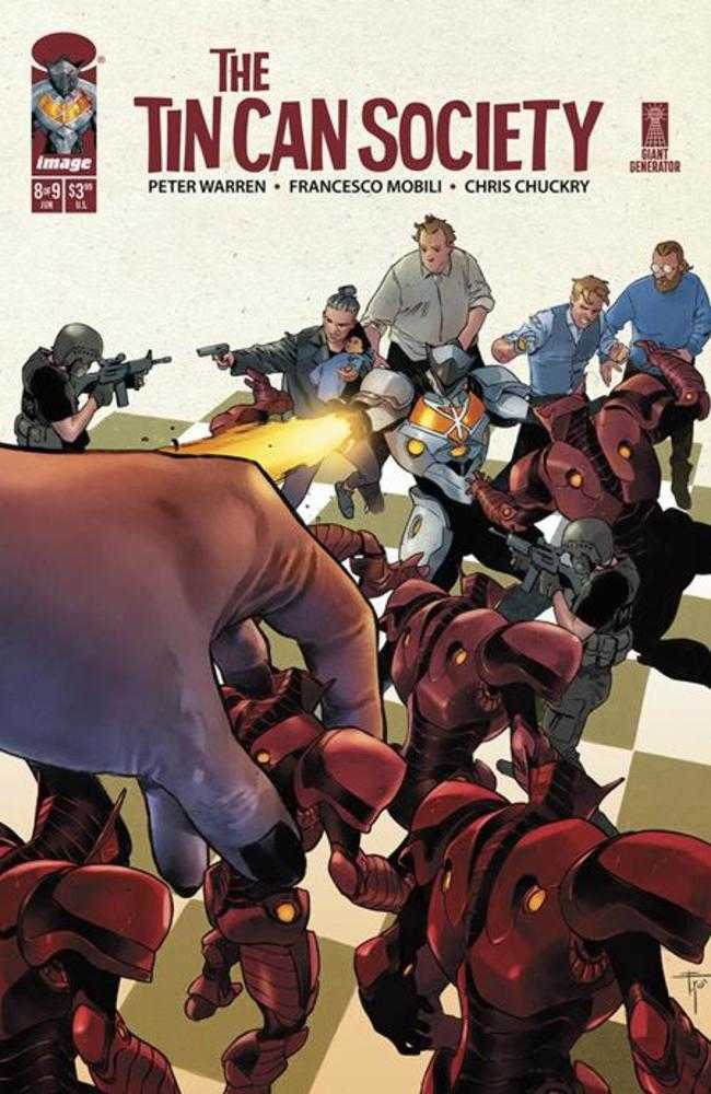 Tin Can Society #8 (Of 9) Cover A Francesco Mobili & Chris Chuckry (ONLINE ORDER ONLY)