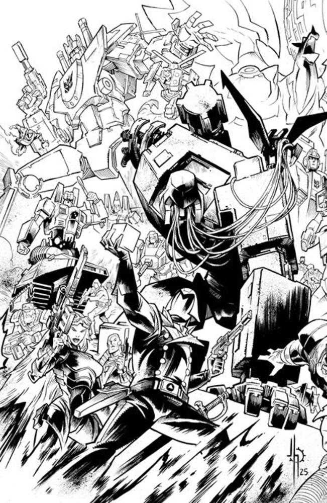 Transformers #21 Cover G Jason Howard Energon Universe Second Anniversary Variant (Online Order Only)