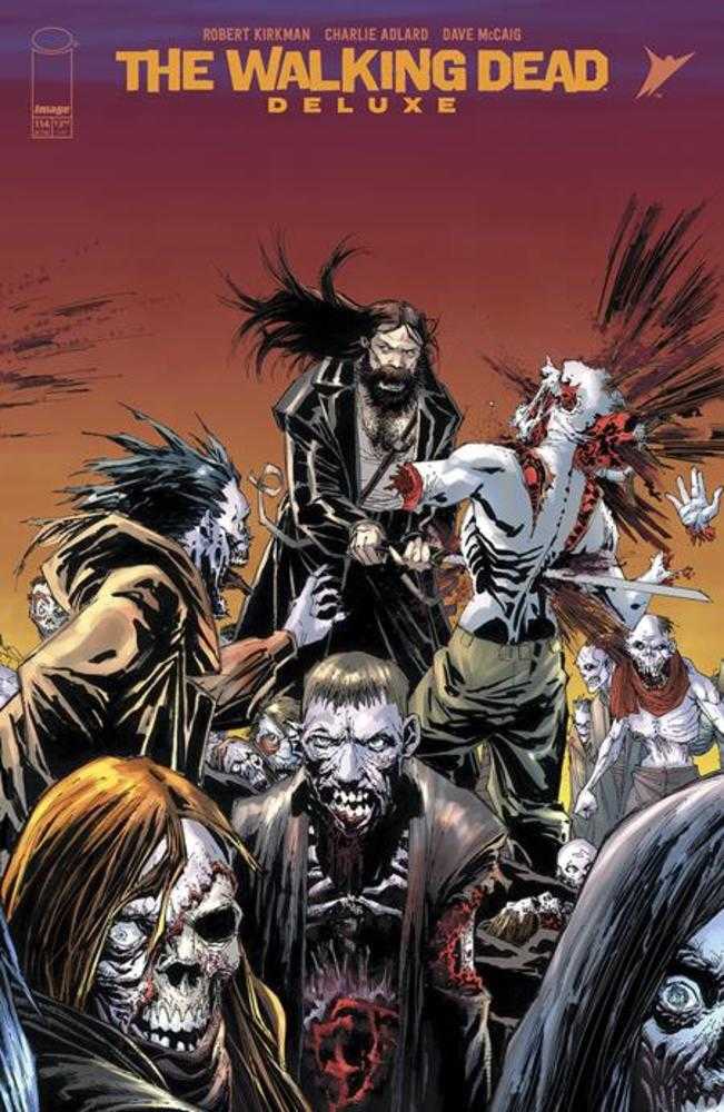 Walking Dead Deluxe #114 Cover C Whilce Portacio & Alex Sinclair Connecting Variant (Mature) (Online Order Only)