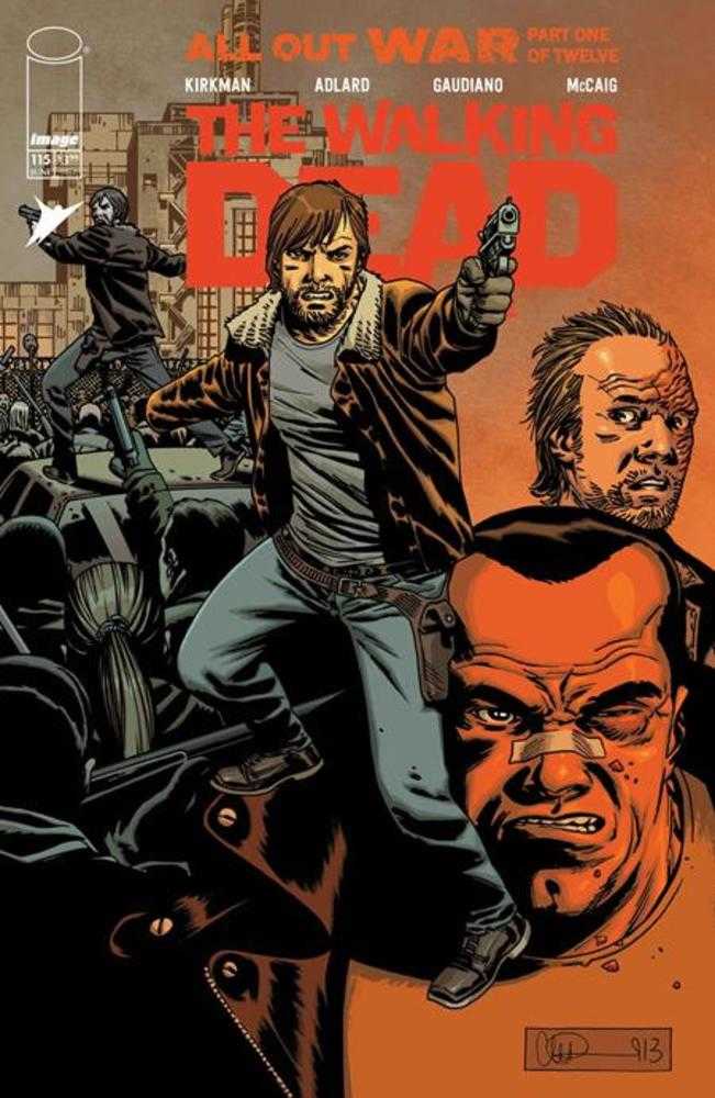 Walking Dead Deluxe #115 Cover B Charlie Adlard & Dave Mccaig Variant (Mature) (Online Order Only)