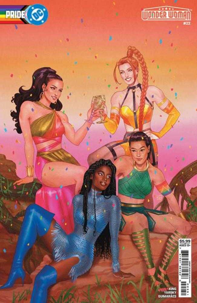 Wonder Woman #22 Cover D Kevin Wada DC Pride Card Stock Variant (Online Order Only)