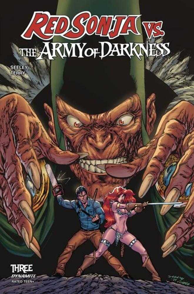 Red Sonja vs The Army Of Darkness #3 Cover B Tim Seeley Variant (ONLINE ORDER ONLY)
