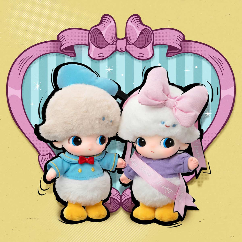 [In Stock] POPMART DIMOO WORLD × DISNEY Series-Vinyl Plush Keychain Blind Box (SEALED) (ONLINE ORDER ONLY)