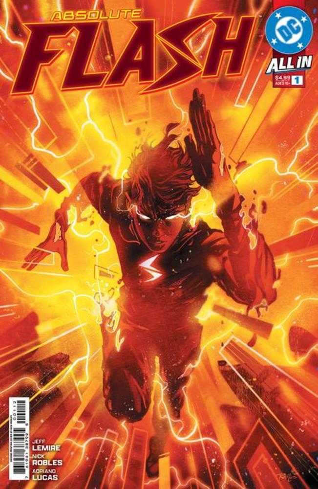Absolute Flash #1 2nd Print Cover A Nick Robles (Online Order Only)