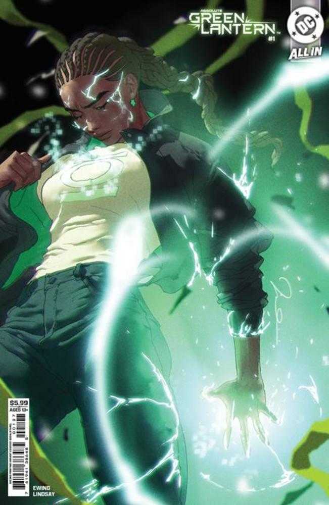 Absolute Green Lantern #1 2nd Print Cover B Gerald Parel Card Stock Variant (Online Order Only)
