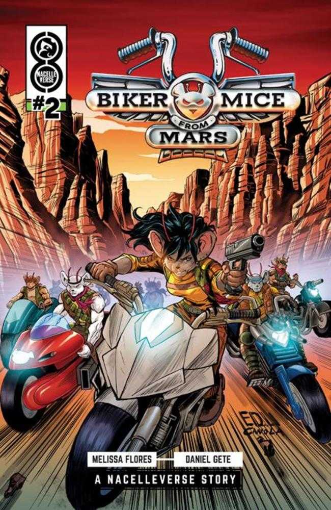 Biker Mice From Mars (2025) #2 Cover A Edu Souza (ONLINE ORDER ONLY)