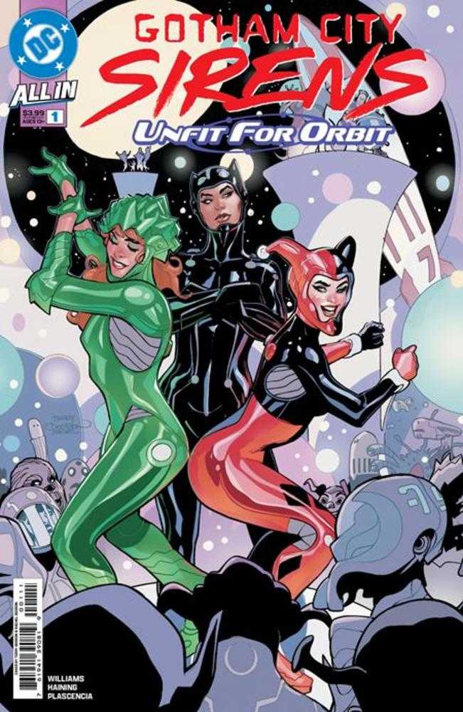 Gotham City Sirens Unfit For Orbit #1 (Of 5) Cover A Terry Dodson & Rachel Dodson (Online Order Only)