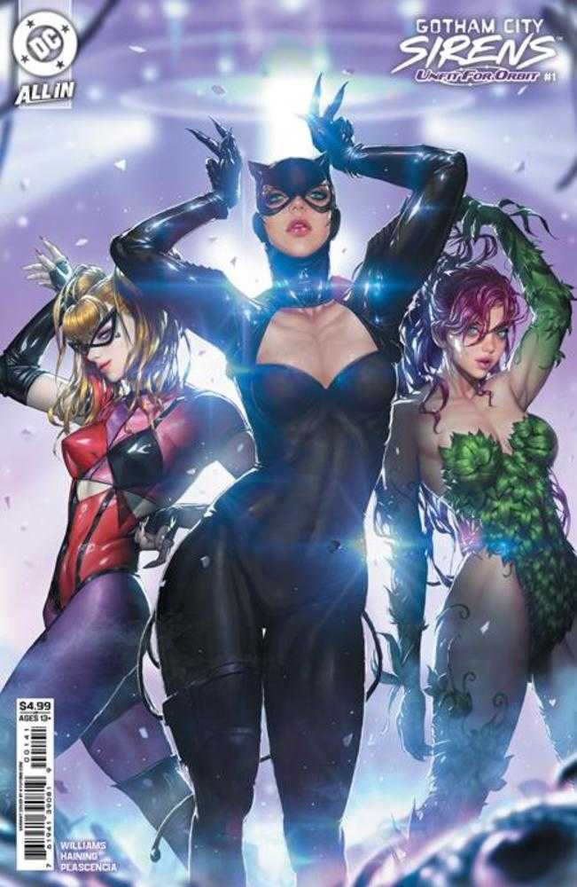 Gotham City Sirens Unfit For Orbit #1 (Of 5) Cover C Kyuyong Eom Card Stock Variant (Online Order Only)