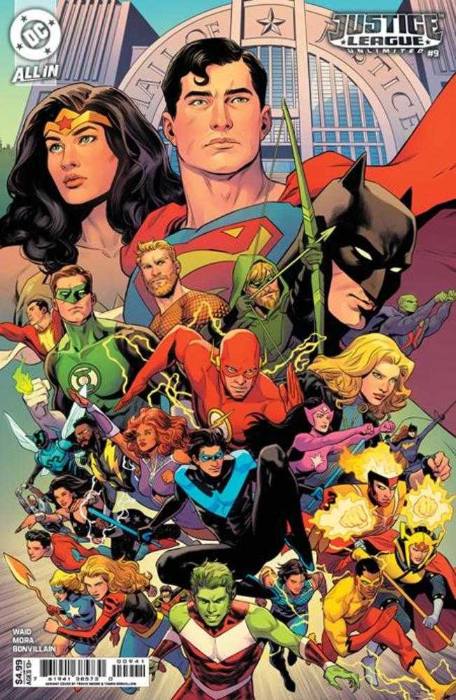 Justice League Unlimited #9 Cover D Travis Moore Card Stock Variant (We Are Yesterday) (ONLINE ORDER ONLY)
