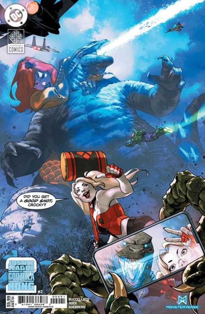 Justice League vs Godzilla vs Kong 2 #2 (Of 7) Cover B Yasmine Putri Card Stock Variant (Online Order Only)