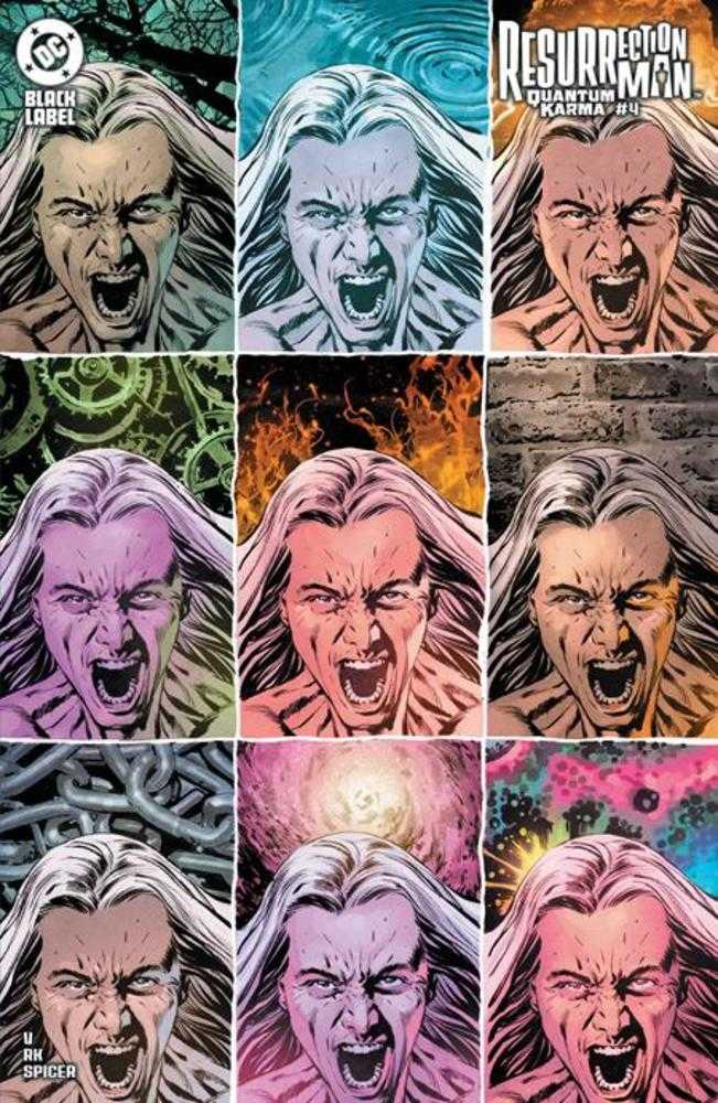 Resurrection Man Quantum Karma #4 (Of 6) Cover B Mike Perkins Card Stock Variant (Mature) (Online Order Only)