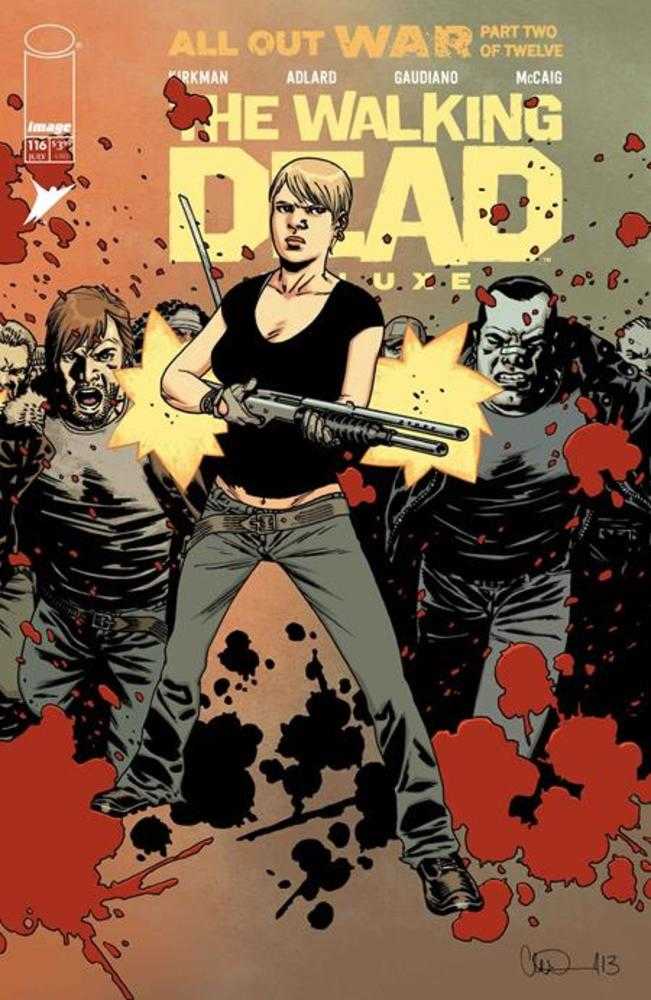 Walking Dead Deluxe #116 Cover B Charlie Adlard & Dave Mccaig Variant (Mature) (Online Order Only)