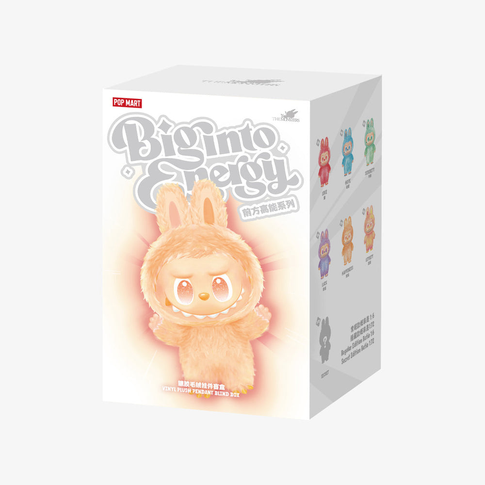 THE MONSTERS LABUBU Big into Energy Series-Vinyl Plush Pendant Blind Box (ONLINE ORDER ONLY)