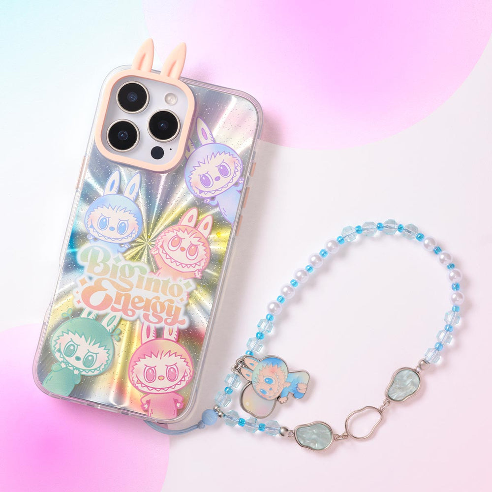 [In Stock] POPMART Big into Energy Series-Phone Charm Blind Box Labubu (SEALED) (ONLINE ORDER ONLY)