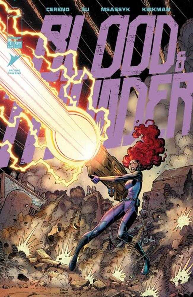 Blood & Thunder #1 2nd Print Cover A Arthur Adams & Tanya Lehoux Variant (Mature) (Online Order Only)
