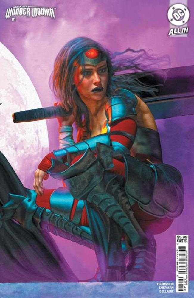Absolute Wonder Woman #1 6th Print Cover B Mark Spears Connecting Card Stock Variant (Online Order Only)