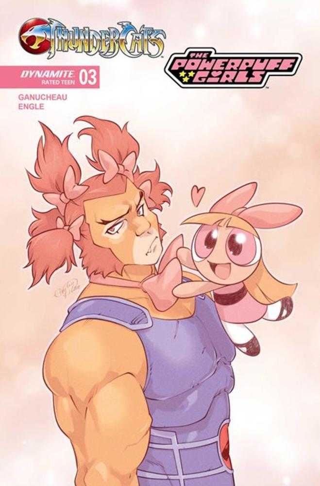 Thundercats Powerpuff Girls #3 Cover C Emilio Pilliu Stone Variant (ONLINE ORDER ONLY)