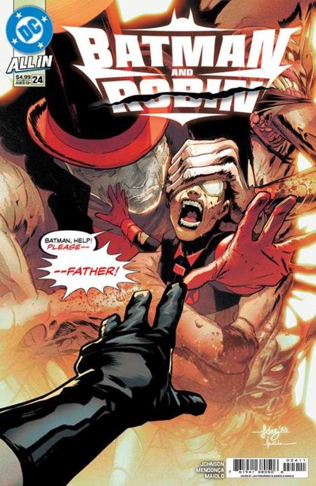 Batman And Robin #24 Cover A Javier Fernandez (ONLINE ORDER ONLY)