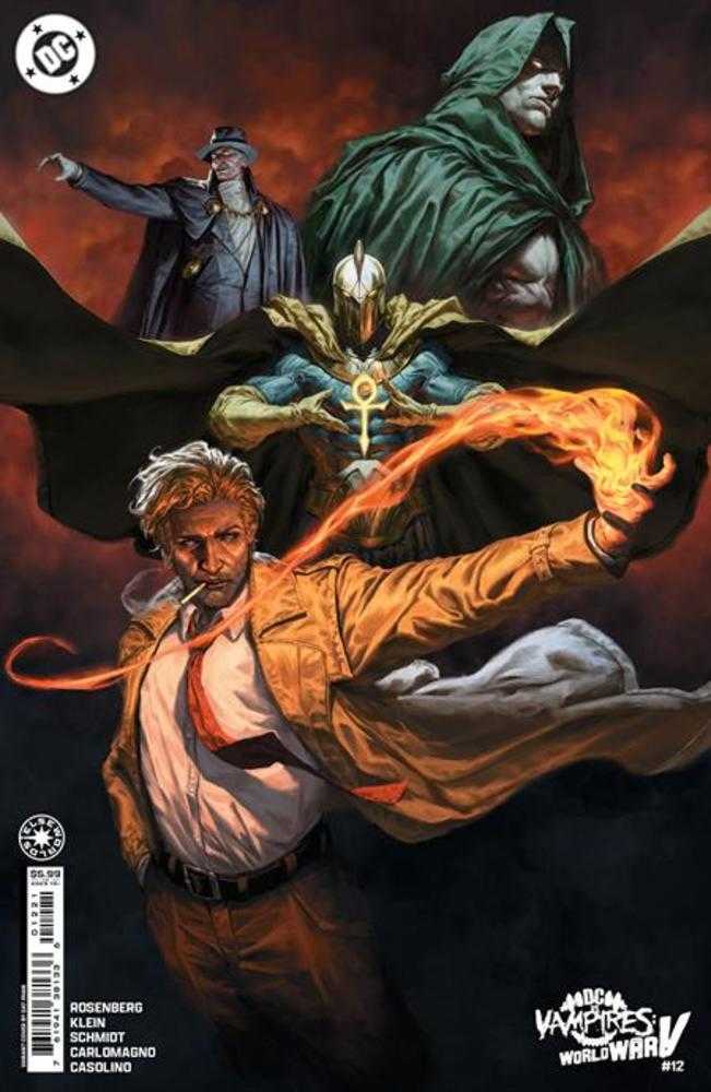 DC vs Vampires World War V #12 (Of 12) Cover C Dat Phan Card Stock Variant (ONLINE ORDER ONLY)