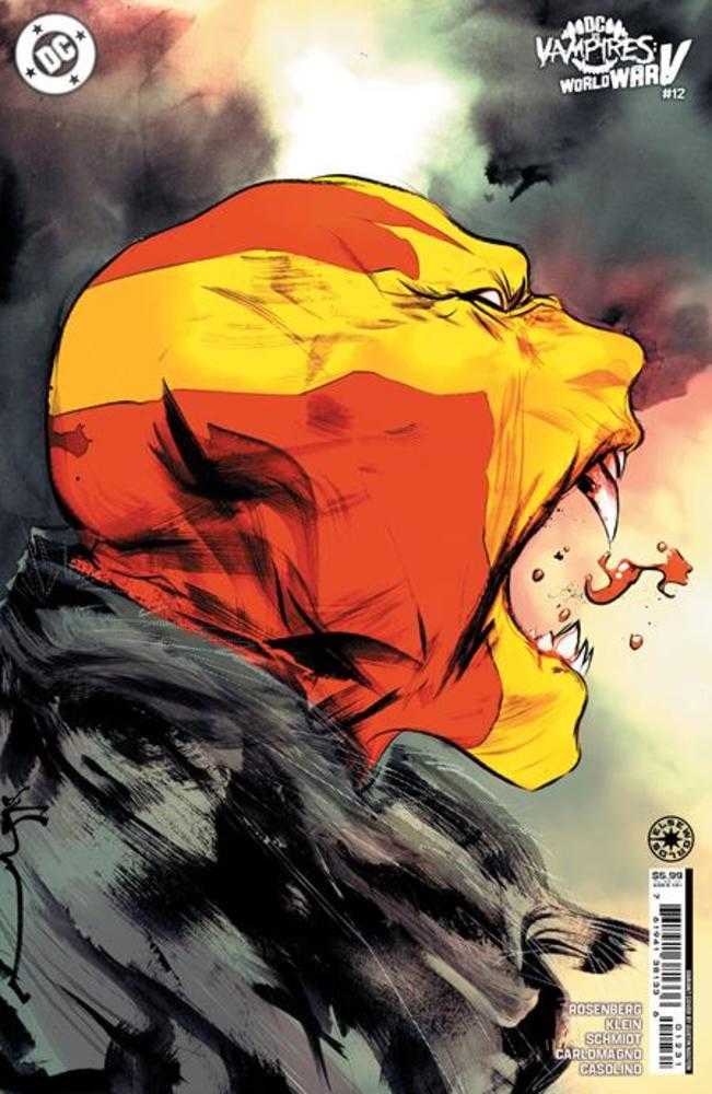 DC vs Vampires World War V #12 (Of 12) Cover B Dustin Nguyen Card Stock Variant (ONLINE ORDER ONLY)