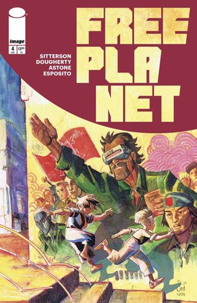 Free Planet #4 Cover A Jed Dougherty (ONLINE ORDER ONLY)