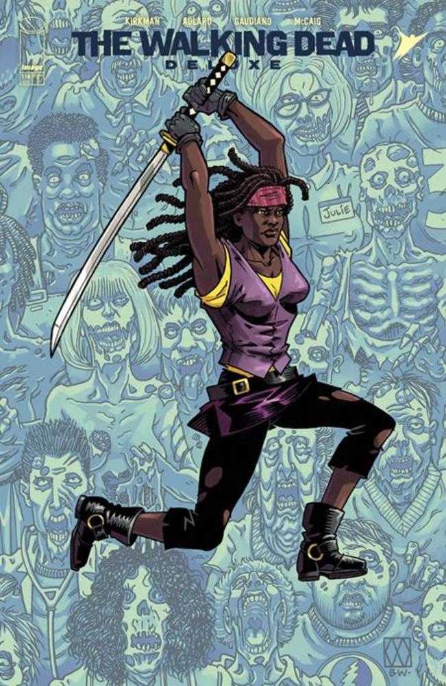 Walking Dead Deluxe #118 Cover C Matt Wagner & Brennan Wagner Connecting Variant (Mature) (ONLINE ORDER ONLY)