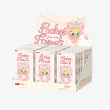 [IN STOCK] POPMART BABY MOLLY Pocket Friends Series Vinyl Plush Pendant Blind Box (ONLINE ORDER ONLY)