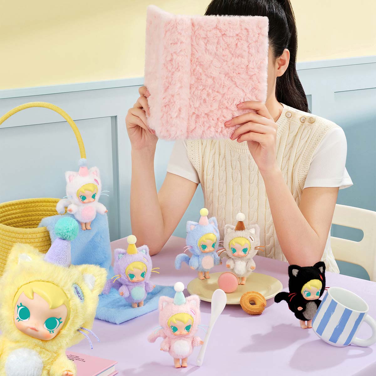 [IN STOCK] POPMART BABY MOLLY Pocket Friends Series Vinyl Plush Pendant Blind Box (ONLINE ORDER ONLY)