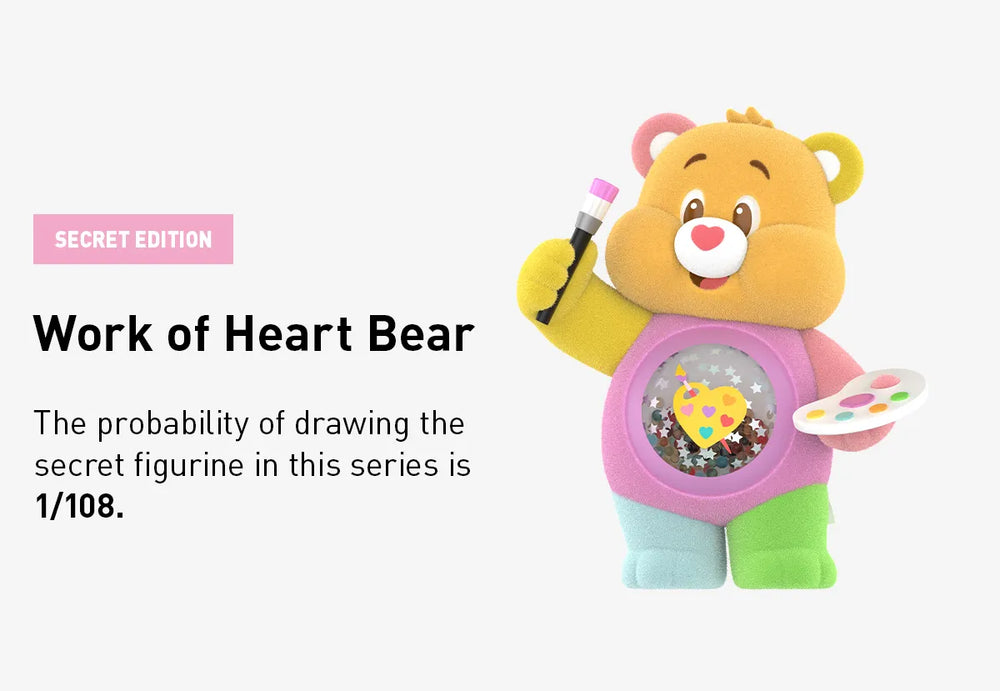 [In Stock] POPMART Care Bears Colorful Hugs Series Figures (SEALED) (ONLINE ORDER ONLY)