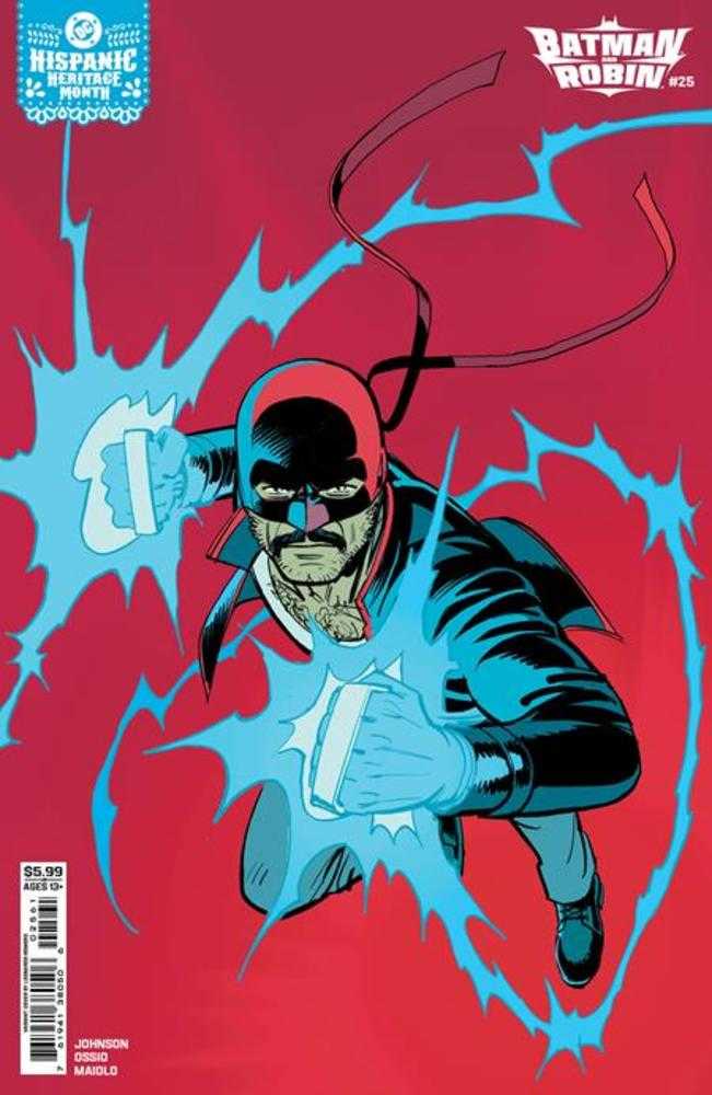 Batman And Robin #25 Cover E Leonardo Romero Hispanic Heritage Month El Gaucho Card Stock Variant (ONLINE ORDER ONLY)