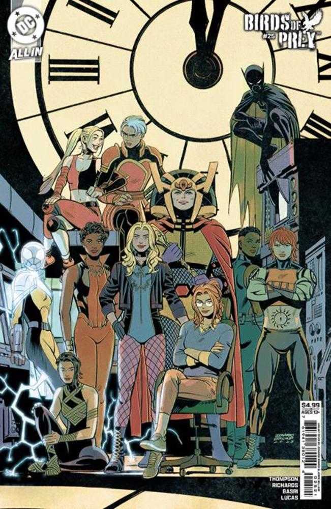Birds Of Prey #25 Cover B Leonardo Romero Card Stock Variant (ONLINE ORDER ONLY)