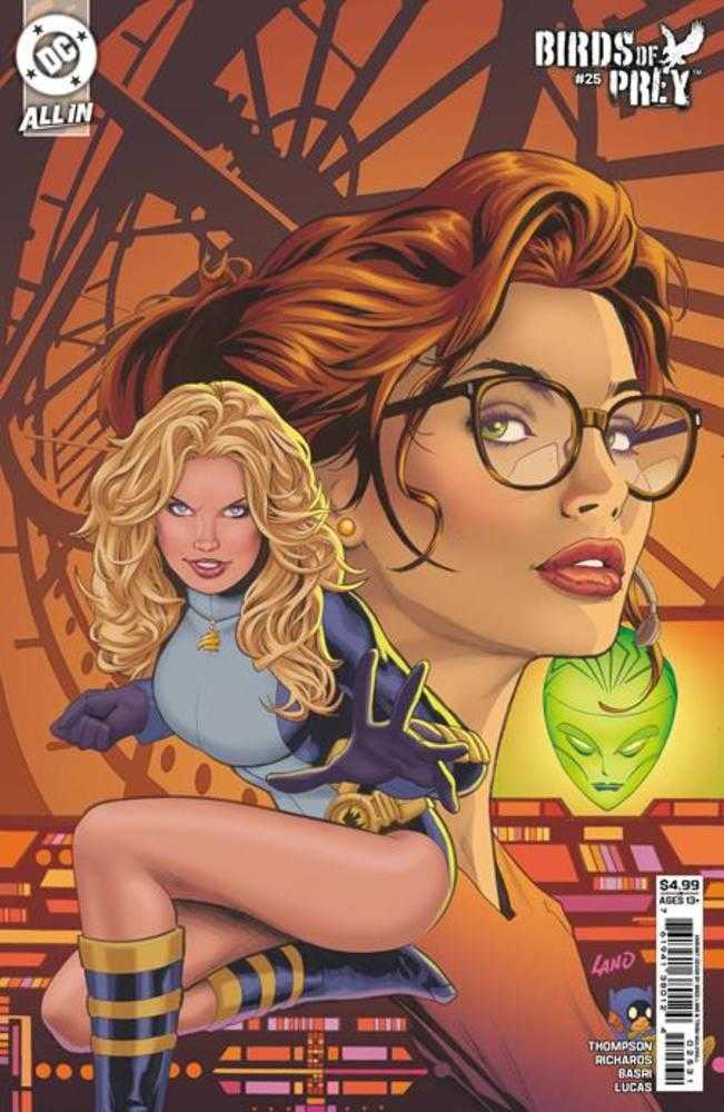 Birds Of Prey #25 Cover C Greg Land Card Stock Variant (ONLINE ORDER ONLY)