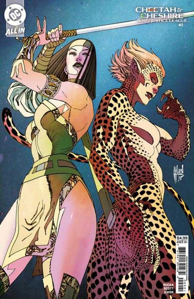 Cheetah And Cheshire Rob The Justice League #2 (Of 6) Cover C Guillem March Card Stock Variant (ONLINE ORDER ONLY)