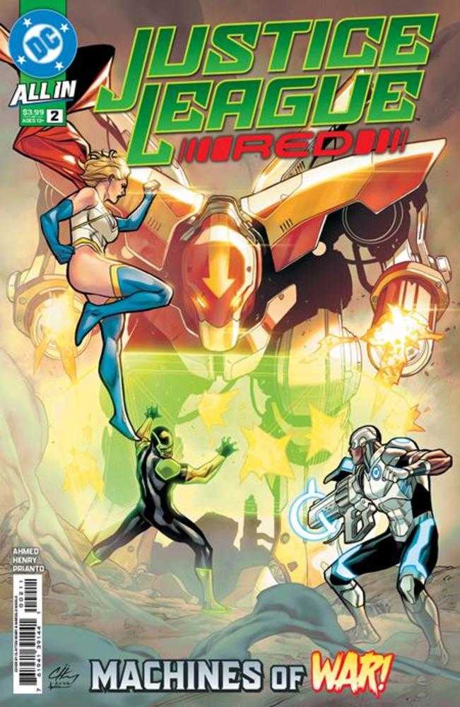 Justice League Red #2 (Of 6) Cover A Clayton Henry (ONLINE ORDER ONLY)