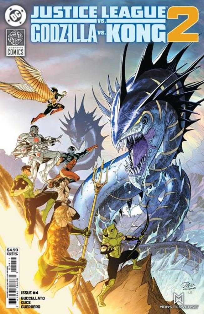 Justice League vs Godzilla vs Kong 2 #4 (Of 7) Cover A Christian Duce (ONLINE ORDER ONLY)